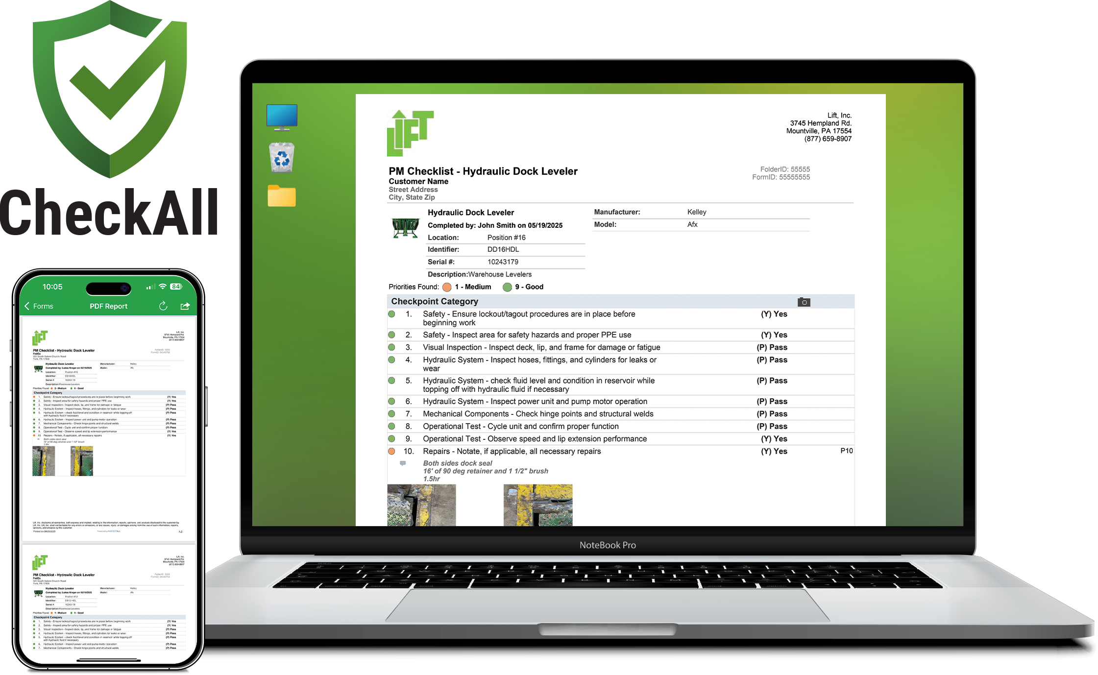 CheckAll Dock & Door Portal
