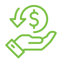 Hand Holding Assets Icon